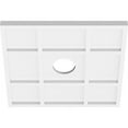 thumbnail image 4 of 18"OD x 3"ID x 6 1/4"C x 1"P Rubik Architectural Grade PVC Contemporary Ceiling Medallion, 4 of 7