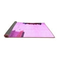 thumbnail image 2 of Ahgly Company Indoor Square Solid Purple Modern Area Rugs, 8' Square, 2 of 4