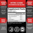 thumbnail image 2 of Extra Strength Nitric Oxide Booster - 3X Strength L-Arginine, Citrulline, & Beta Alanine - Premium Nitric Booster Natural Energy, Muscle & Heart Support, Bottled in USA for Men & Women - 180 Capsules, 2 of 9