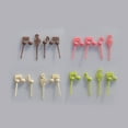thumbnail image 5 of 16pcs Colorful Plastic Musical Note Shape Food Fruit Fork Picks Set For Home Party, 5 of 5