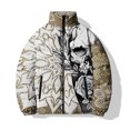 thumbnail image 4 of Abrigos de invierno para hombre, parkas personalizadas con estampado de calavera y monstruo, chaquetas acolchadas de moda para hombre, abrigo informal y versátil para hombre, nuevo, 4 of 4