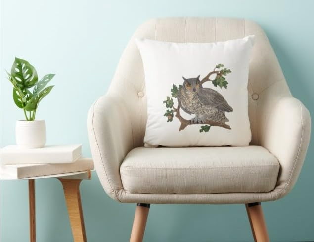 Amazing Birds Kingdom [Owl ] [Custom and Unique] Embroidered Iron on/Sew Patch (5.6" x 5")