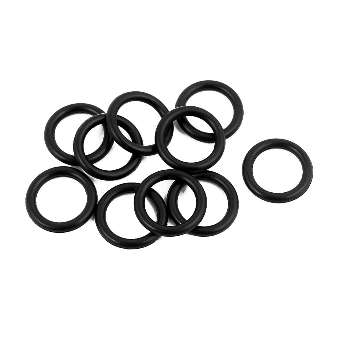 10Pcs 13mm x 1.9mm Rubber Orings NBR Heat Resistant Sealing Ring