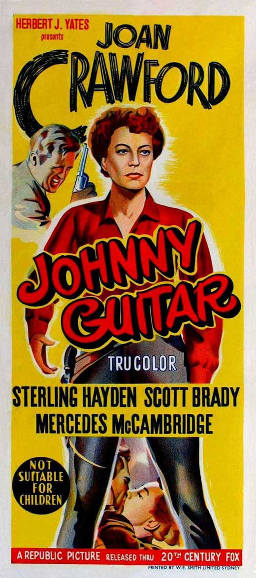 Johnny Guitar Movie POSTER 11" x 17" Style AA