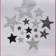 thumbnail image 1 of Pegatinas de tela con patrón de estrella de cinco puntas para perforaciones en caliente y dibujo en caliente, para zapatos, sombreros, equipaje, accesorios de ropa, parche de malla adhesiva, 1 of 5