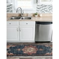thumbnail image 7 of Unique Loom Utopia Collection Area Rug - Helios (2' x 6' 1" Runner Dark Blue/Beige), 7 of 7