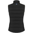thumbnail image 3 of Women's Cutter & Buck Black Washington Commanders Primary Mark Evoke PrimaLoft Hybrid Eco Softshell Recycled Full-Zip, 3 of 3
