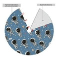 thumbnail image 2 of Sikiie Astronaut 30-48 inches {designName} Print Christmas Tree Skirt Snowman Xmas Tree Skirt with Edge Christmas Decorations for Holiday Party48", 2 of 7