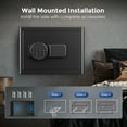 thumbnail image 2 of SRWTRCHRY 1.1 Cu. ft. Safe Box, Keys & Digital Keypad Lock, Home Safe for Money, Wall Mountable, Black, 24.7lb, 2 of 14