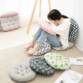 thumbnail image 4 of Chair Cushion Printed Soft Class Office Chair Pad 40x40cm Round-Triangle Multicolored, 4 of 5