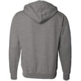 thumbnail image 2 of Independent Trading Co. Sweat à Capuche, S, Gunmetal Heather, 2 of 3