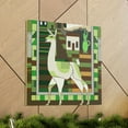 thumbnail image 6 of Llama Art Deco Dream - Canvas, 6 of 10