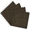 Achim Interlocking Foam Anti Fatigue Floor Tiles, 4 Tiles/16 Sq. ft., 24 x 24, Charcoal