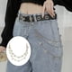 thumbnail image 1 of Punk Cinturón de moda Cadena de cinturón Mariposa de múltiples capas Ajustable para mujeres Hombres Niñas Niños Jeans Llavero Joyería - Cadena de cintur Cadena de cintura 88g Yinane Cadena de cinturón de cintura, 1 of 8