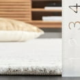 thumbnail image 5 of SAFAVIEH Neptune Corinna Striped Area Rug, Light Gray/Gray, 6'7" x 6'7" Square, 5 of 8
