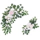 thumbnail image 2 of 2x de bodas Flores de rosas con hojas de eucalitto Decoración de guirnaldas de s de bodas, Arreglo floral para cartel de Colcomx Boda arco floral, 2 of 8