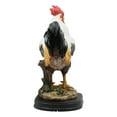 thumbnail image 3 of Black Breasted Rooster Statue With Base 7"Tall Proud Country Chicken Figurine, 3 of 5