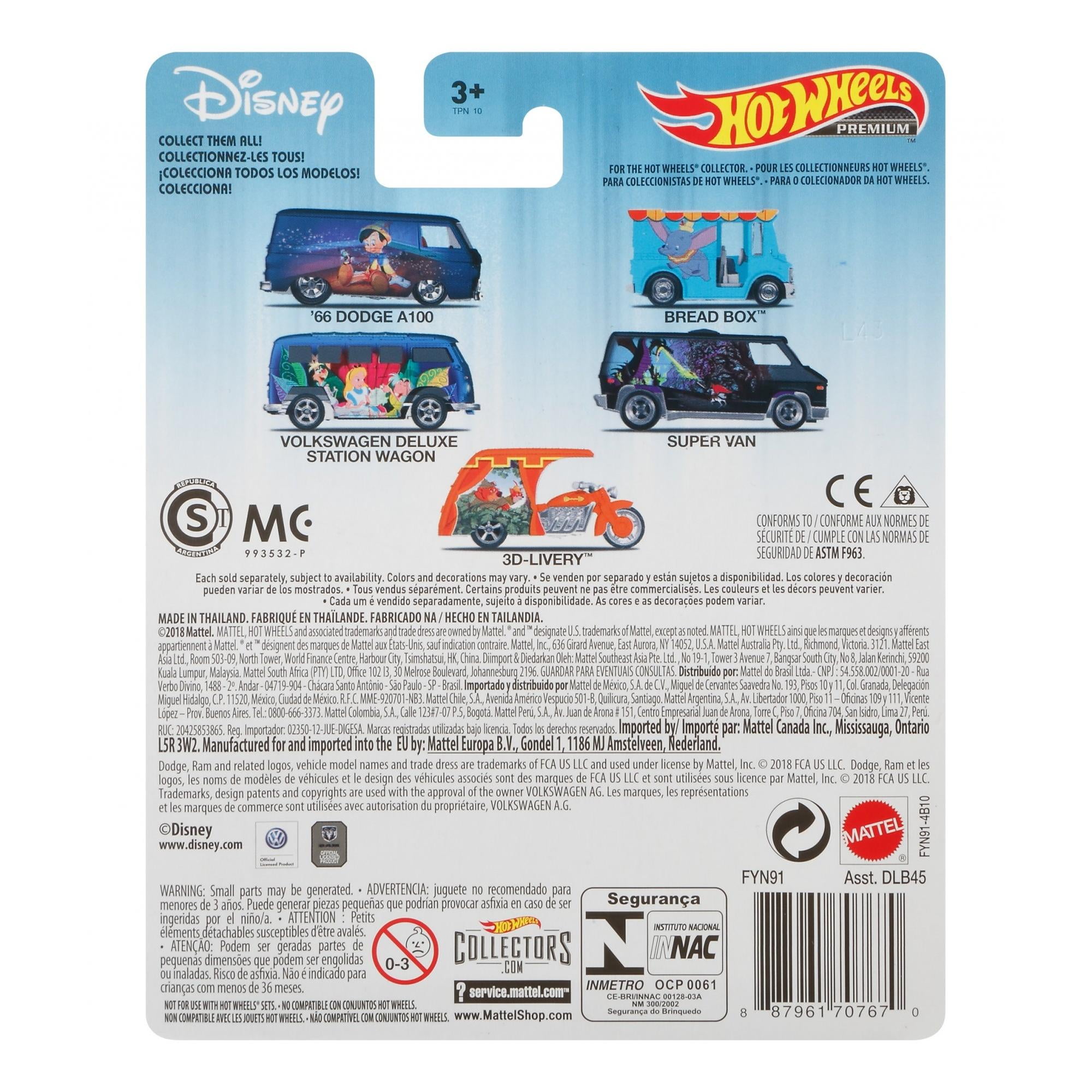 hot wheels dumbo car