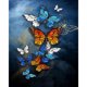 thumbnail image 2 of Cuadros Decorativos Diamante de resina de diamante cuadrado serie mariposa (ZQF2345) Ehuebsd embutido en tela, 2 of 9