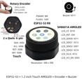 thumbnail image 5 of T-Encoder-Pro ESP32-S3 Rotary Encoder CHSC5816 ESP32-S3FN4R2 Circuit Board 1.2 Inch AMOLED Touch Display Wireless Module, 5 of 5