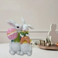 thumbnail image 5 of HOARBOEG Easter Knick Knacks Bunny Ornament Figurine Tabletop Decorations Indoor Resin Festival Home Party Decoration and Gift, 5 of 6