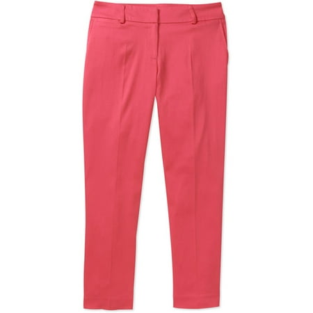 George Career Essentials Women's Sateen Ankle Pants - Walmart.com