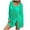 Green, variant on fatyb Women's Long Sleeve Crochet Coverup Hollow out Beach Cover up V Neck Bikini Beach Dress Swimwear