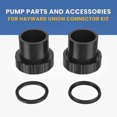 thumbnail image 1 of Hayward Heater Tristar Pump Series Sp3200x Sp4000 Spx3200 Connector For Compatible Combination Connection Nut (2 Pieces), 1 of 5