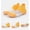 Orange, variant on Water Shoes Quick Dry Barefoot Swim Beach Yoga Pool Rubber Sole for Men Women