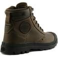 thumbnail image 3 of Palladium Pampa Shield Unisex Waterproof Leather Lace Up Boot In Khaki Size 10, 3 of 6