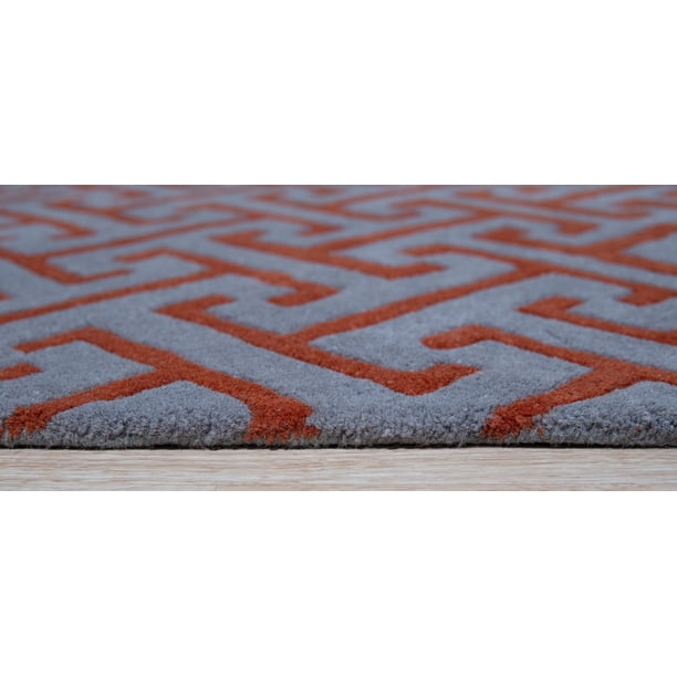 Tapis Touffeté Main The Modern Rug (multicolore, Laine) - 8x5 Ft (240x150 Cm Env.)