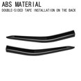 thumbnail image 4 of Para Alphard 40 Series 2023+ Difusor de ángulo de labio de parachoques Divisor Protector de alerón Negro brillante, 4 of 5
