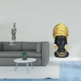 thumbnail image 2 of Estatua de Guan Yin,Estatua de Guan Yin para decoración del hogar.,Estatua de mujer africana,Estante de oficina con estatua de mujer africana,Adorno de figura de resina delicado para el hogar, 2 of 8