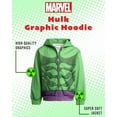 thumbnail image 4 of Marvel Avengers Boys Sweatshirt - Spider-Man Venom Hulk Zip Up Hoodie Sweatshirt for Toddler Boys (3T-4T), 4 of 7