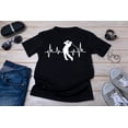 thumbnail image 1 of Golf Heartbeat Shirt: Golfer Gift t-shirt - As Picture - S, 1 of 2