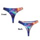 thumbnail image 3 of Balery Starry Sky Turtle Tangas de Algodón para Mujer con Estampado – Ropa Interior Sexy, Transpirable, G-string-X-Large, 3 of 6