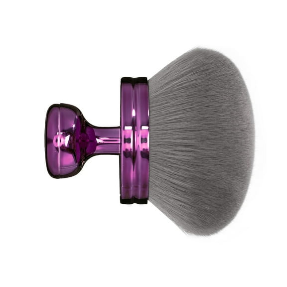Extra Large Body Makup Brush for Self Tanner with Drawstring Bag, 3.2 Inch Blend and Blur Body Sunscreen Applicator for Face, Legs, Body, Cream and Foundation (Purple)