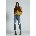 thumbnail image 5 of Driftwood FIJI BLUE WASH Gizelle Girlfriend Skinny Cropped Jeans W27 L27, 5 of 10