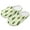Cartoon Cucumber Golf, variant on Tropical Pineapple Flower Print Slippers for Women Memory Foam House Bedroom Soft Closed Toe Indoor Slippers Trendy Gift for Womens Anti-Skid Sole, Size 10.5-11.5