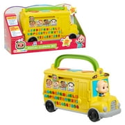 CoComelon Musical Learning Bus, Number and Letter Recognition, Phonetics, Yellow School Bus Toy Plays ABCs and Wheels on the Bus, Kids Toys for Ages 18 month