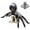 Gray-XL, variant on TIMIFIS Dog Cat Spider Costume for Halloween Party Decoration, Halloween Cosplay Costumes for Small Dogs and Cat, Puppy Cat Dress Up Accessories ummer