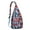 Sky-blue-19, variant on Modern Geometric Sling Backpack - Artistic Abstract Design Shoulder Bag, Durable Travel Pack for Urban Explorers