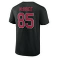 thumbnail image 3 of Men's Trey McBride Black Arizona Cardinals Icon Name & Number T-Shirt, 3 of 3
