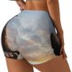thumbnail image 1 of Fotbe Elephant Giraffe Shorts Sin Costuras – Shorts Deportivos de Cintura Alta para Mujer, Elásticos para Gimnasio, Yoga, Running o Ciclismo-Large, 1 of 8