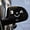 White, variant on 2pcs Cute Cartoon Smiling Face Car Stickers For Motorcycle Wagon Truck Suv Jeep Laptop Stickers Car Rearview Mirror Stickers For Your Car Rearview