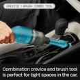 thumbnail image 4 of Aspiradora de mano inalámbrica BUFF, recargable para coche, con accesorio para rincones y cepillo, para casa, oficina, coche y mascotas - Azul, 4 of 5