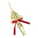 thumbnail image 1 of Colgante de árbol de Navidad con campana, suministros de decoración navideña, accesorios para fotos, manualidades Amarillo, 1 of 9