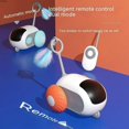thumbnail image 3 of Jouet Télécommandé pour Chat, Voiture Roulante Active avec Voiture Remplaçable, Voiture Rechargeable pour Chats/chatons Petits Chiens d'Intérieur Bleu, 3 of 6