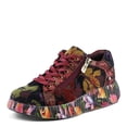 thumbnail image 2 of Spring Step L'Artiste Dallyn Women's Playful Sneaker - Mix of Textures & Patterns, Cushioned Comfort, Versatile Style, 2 of 9