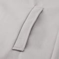 thumbnail image 6 of Fgnfyis Mens Jackets Lightweight Fashion Handsome Long Wool Overcoat Comfortable Warm Soft Coat Mens Coats and Jackets Grey XXL, 6 of 8